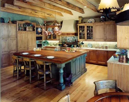 Bucataria din casa de țară - Design (59 imagini) cu mâinile, sala de mese de interior, manual, fotografice și (proiectare) Bucataria din casa țară - proiectare (59 imagini) cu mâinile, sala de mese interior, manual, fotografice și