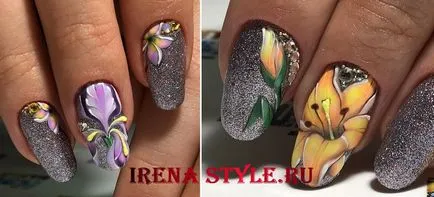Glitter Manichiura 2017 poze unghiilor idei de design de știri