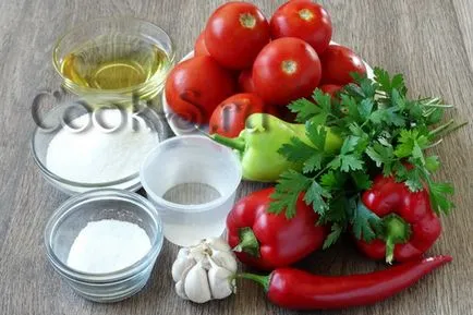 roșii murate fast-food cu usturoi - un pas cu pas reteta cu fotografii gustări (tomate) roșii murate fast-food cu usturoi - un pas cu pas reteta cu fotografii gustări