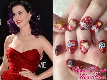 stele manichiură și Hollywood znamentostey foto și video 2014