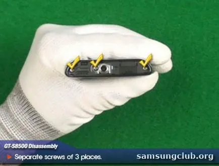 dezasamblare manuală samsung wave gt-S8500 - samsungclub