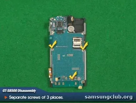 dezasamblare manuală samsung wave gt-S8500 - samsungclub