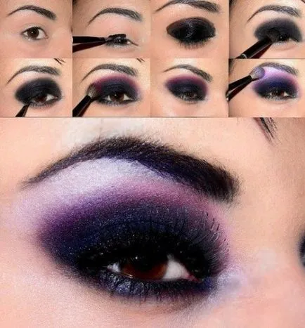 Machiaj pentru ochi caprui - fotografie și video (make-up pentru ochi caprui) Machiaj pentru ochi caprui - foto și video