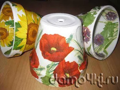 Master class pentru începători la ghiveci de flori decupaj și o sticlă de sticlă (master-class) Master class pentru începători la ghiveci de flori decupaj și o sticlă de sticlă