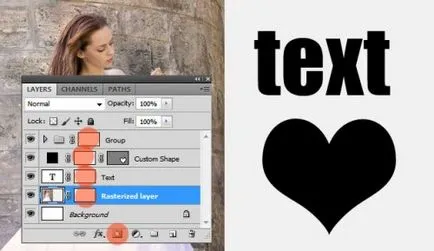 O mască de strat în Photoshop