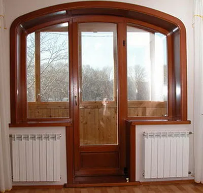 Montare de usi (video) balcon din plastic