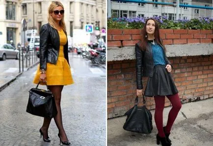 Jachete din piele de moda toamna-iarna 2017 (50 fotografii)