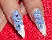 extensii de unghii gel, acrilic, design franceză (acrilic) extensii de unghii cu gel, acrilic, proiectare franceză