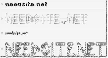A scrie, de a identifica, de a crea, pentru a alege fontul on-line
