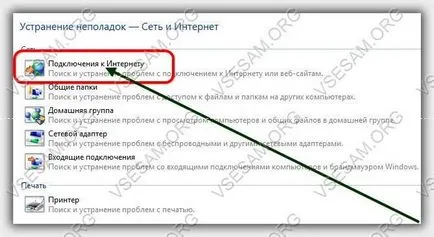 Internetul nu de lucru pe un laptop cu Windows 7 - ce să facă