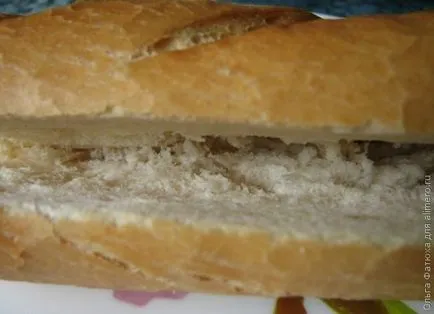 Neobișnuit gustoase pâine pâine umplute, Expres - tort (caserolă) în pâine - rețete simple,
