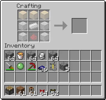 Nu elemente suficiente pentru a Minecraft 1