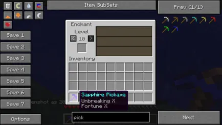 Nu elemente suficiente pentru a Minecraft 1