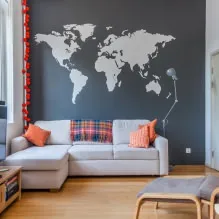 Decorarea pereților în camera de zi de 65 de idei moderne, fotografia în interior