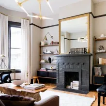 Decorarea pereților în camera de zi de 65 de idei moderne, fotografia în interior