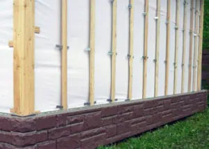 Cofrajul la căptușirea exteriorul casei cu propriile sale mâini - progresul lucrărilor