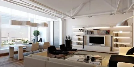 Cu o cameră apartament studio de design interior, fotografie, stiluri