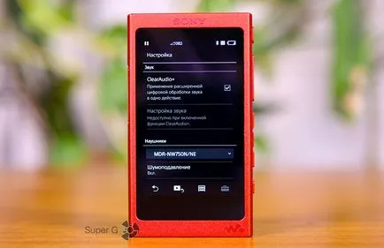 Revizuirea Sony Walkman NW-A35, sau de ce avem nevoie de player-ul în 2017