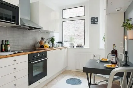 Decorarea peretilor din bucatarie - designer de consiliere, lucruri interioare