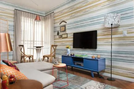 Decorarea pereților în camera de zi de 65 de idei moderne, fotografia în interior