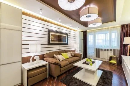 Decorarea pereților în camera de zi de 65 de idei moderne, fotografia în interior
