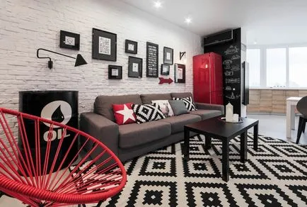 Decorarea pereților în camera de zi de 65 de idei moderne, fotografia în interior