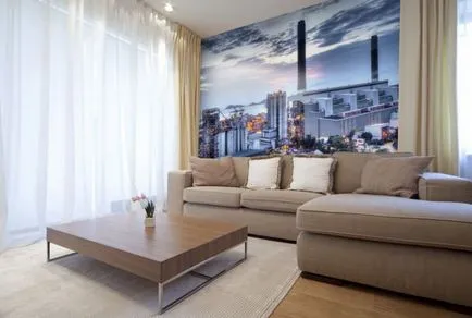 Decorarea pereților în camera de zi de 65 de idei moderne, fotografia în interior