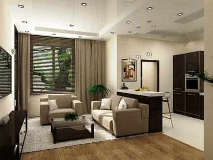 Cu o cameră apartament studio de design interior, fotografie, stiluri