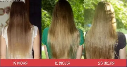 Calmeaza parul de 2 nuanțe în casă, înainte și după fotografii