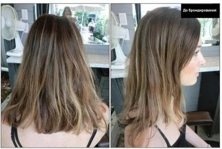 Calmeaza parul de 2 nuanțe în casă, înainte și după fotografii