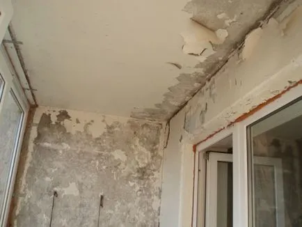 balcon decupa umple interiorul cu mâinile lor instrucțiuni detaliate!