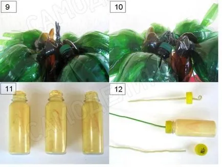Palma de la sticle de plastic cu mâinile lor pași pentru incepatori fotografie (de palmier) Palma de la sticle de plastic cu mâinile lor pași pentru incepatori, fotografii