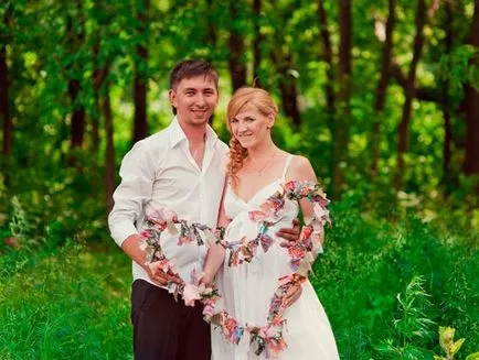 Prima aniversare (1 an) nunta - stambă nunta