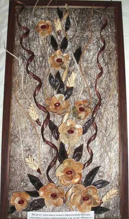 Panouri realizate din materiale naturale, cu propriile lor mâini, o pictură murală fotografie de iarnă, panouri decorative de Anul Nou (lor) Panouri realizate din materiale naturale, cu propriile lor mâini, o pictură murală fotografie de iarnă, panouri decorative de Anul Nou,