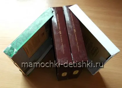Articole din cutii cu propriile lor mâini pentru copii (din diferite pachete și alte resturi) (cutii) Articole din cutii cu propriile lor mâini pentru copii (din diferite pachete și alte resturi)