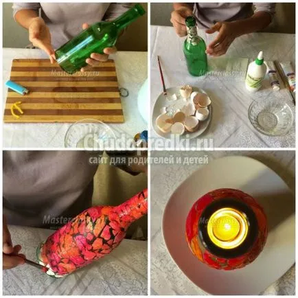 Artizanat din material la îndemână, cu propriile sale mâini