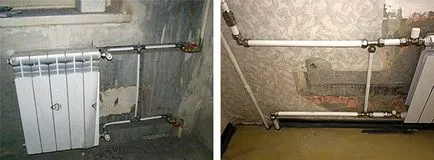 Conducte de polipropilenă sau metal și plastic, care pentru o mai bună încălzire