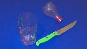 Purcel din sticle de plastic