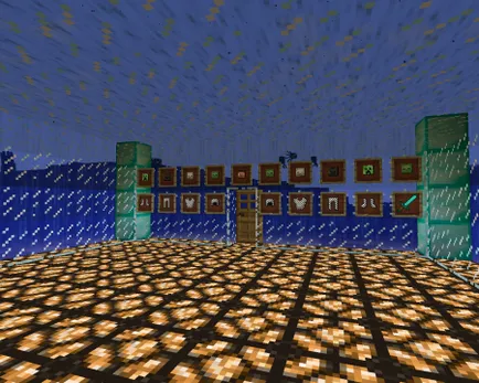 Construcția de case sub apă Minecraft - joc pe blog prodak