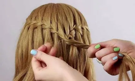 Hairstyle French Falls 4 simplu master class