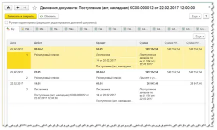 Acceptarea Contabilizarea mijloacelor fixe în moduri noi