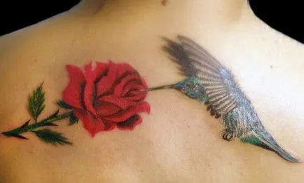 Valoarea tatuajelor corespunzătoare sub forma unei păsări (12 poze)