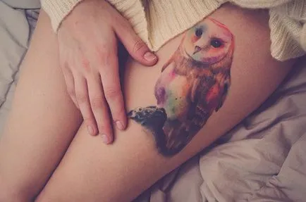 Valoarea tatuajelor corespunzătoare sub forma unei păsări (12 poze)