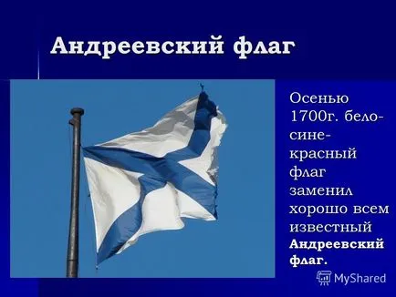 Prezentarea pe steaguri românești