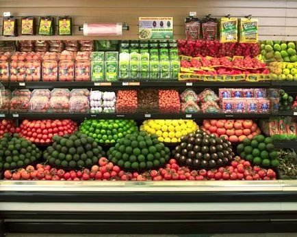 afișare corectă a mărfurilor va crește profitul la magazin alimentar