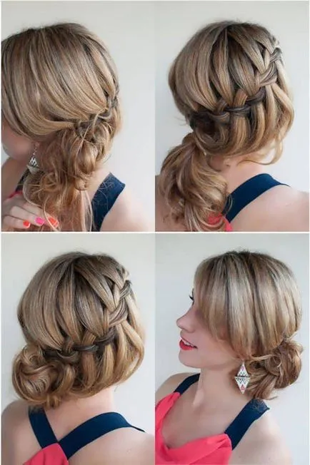 Hairstyle French Falls 4 simplu master class