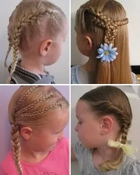 Coafuri pentru copii Simple