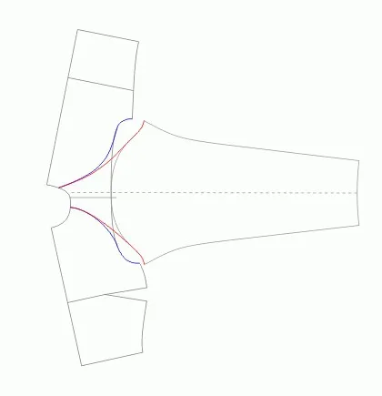 mâneci model simplu