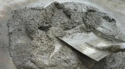 Proporțiile pentru prepararea betonului la domiciliu modul de a face un amestec de beton cu mâna - (home) Proporțiile pentru prepararea betonului la domiciliu modul de a face un amestec de beton manual -