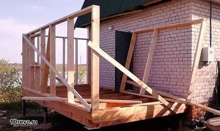 Extinderea la casa de caramida cu propriile sale mâini etapele de construcție, mai ales (acasă) Extinderea la casa de caramida cu propriile sale mâini în stadiul de construcție, în special